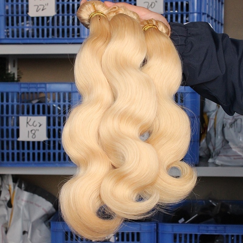 Blonde Brazilian Hair Body Wave 3 Bundle Deals 613 Blonde Remy Hair Platinum Blonde Remy Hair Honey Blonde Brazilian Hair