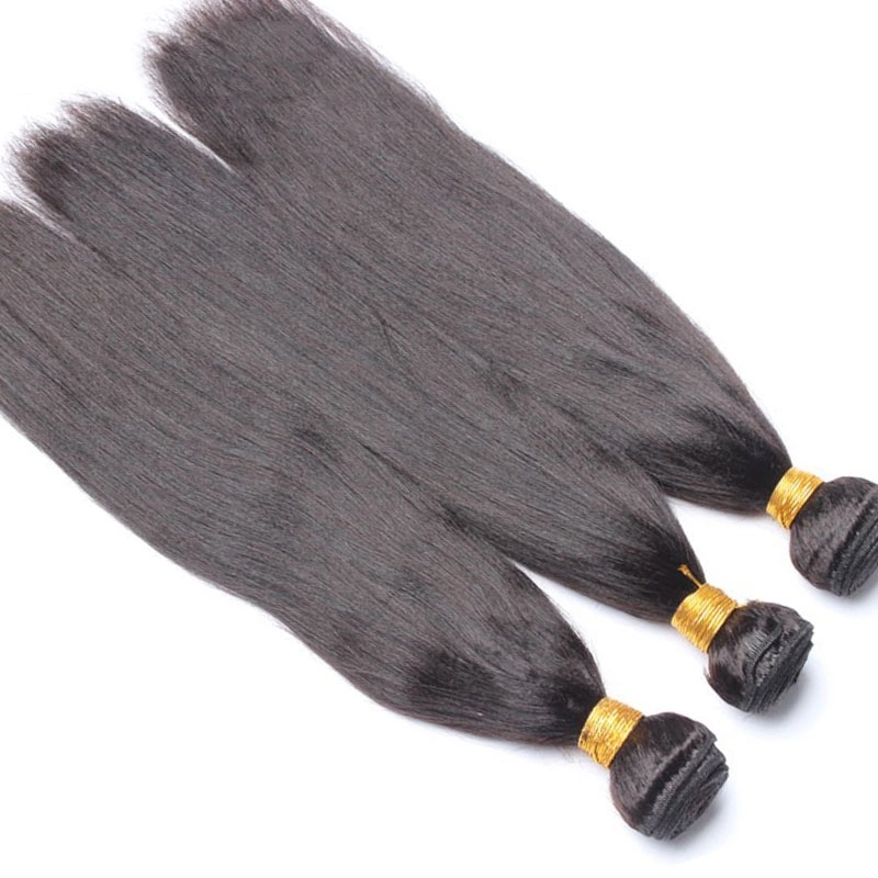 Yaki Straight 1 pcs Bundle Brazalian Remy Hair Straight Hair Extension Human Hair