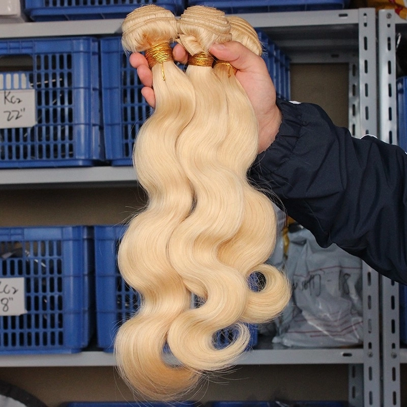 Blonde Brazilian Hair Body Wave 3 Bundle Deals 613 Blonde Remy Hair Platinum Blonde Remy Hair Honey Blonde Brazilian Hair