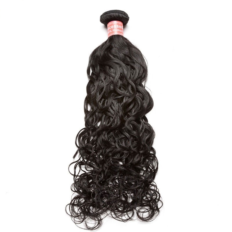 Brazilian Human Hair 1 Pcs Water Wave Brazilian Hair Weave Bundles 8A Beauty Hair Products Human Hair Extensions