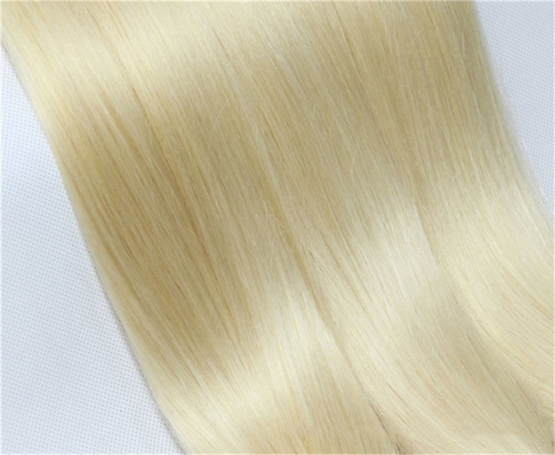 613 Honey Blonde Brazilian Hair Weave Human Hair Straight 3PC/Lot Non Remy Hair Bundles