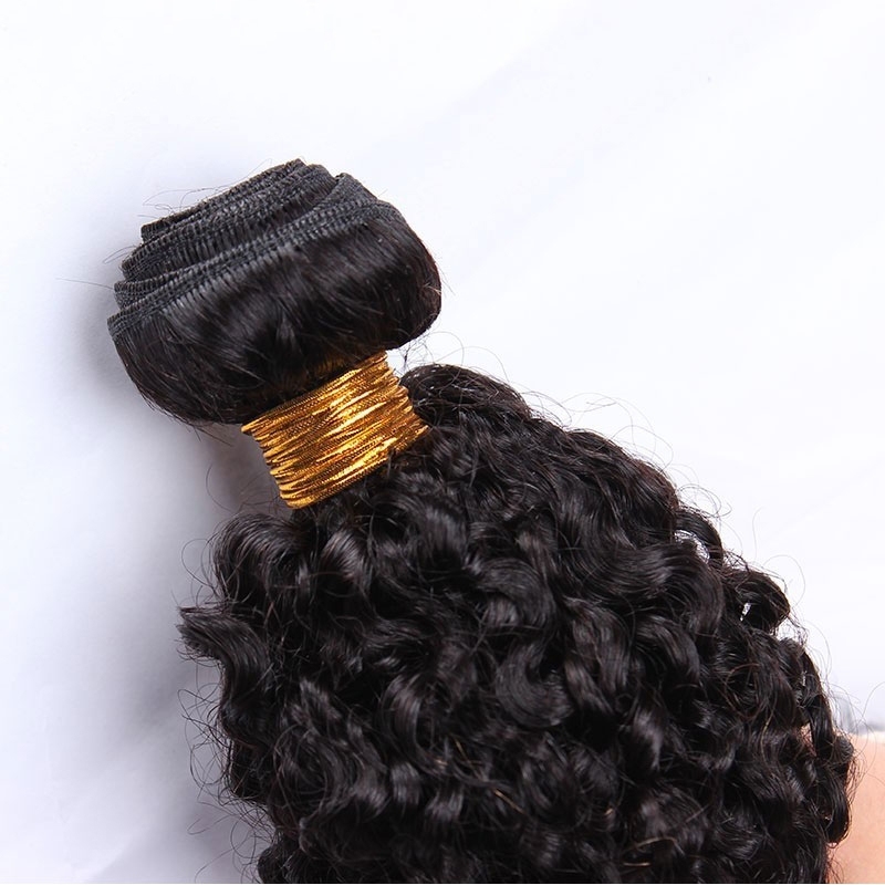 Best Kinky Curly Brazilian Remy Hair 1 Pcs Brazilian Hair Weave Bundles 8A Hair Products Curly Human Hair Extensions