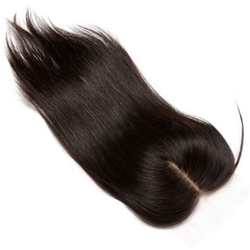 Silk Straight Brazilian Remy Hair Silk Base Closure For Sale Invisible Part Closure Natural Color 4x4inches