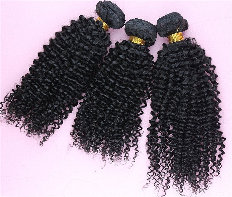 Indian Hair Curly Hair Weave Wholesale Human Hair Thick Hair Extension