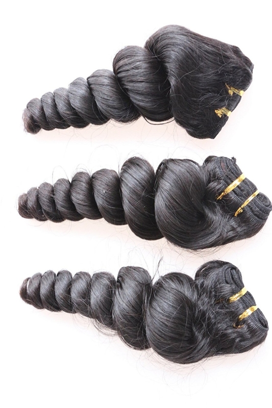 Human Hair Fashion Hair Extensions Cost Pretty Hair Weave Sewn in Hair Extensions Spring Curl