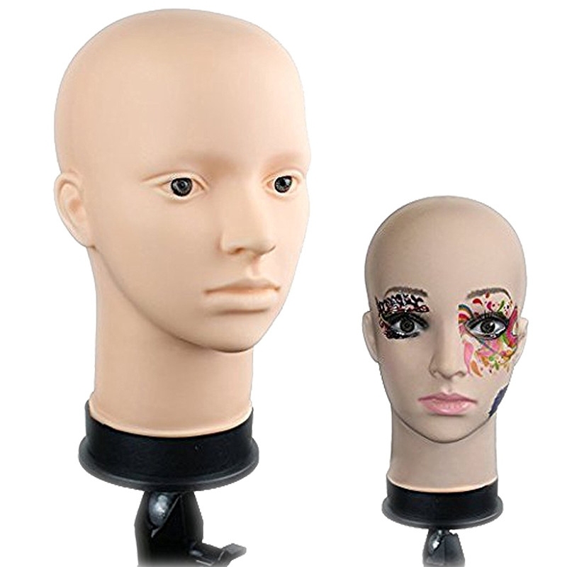 Soft Viny Mannequin Head for Make Up and Massage and Wig Making