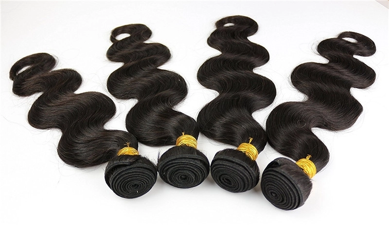 Body Wave Bundles of Hair Extensions for Sale Brazilian Remy Hair Weft 3.5oz/pc 1B