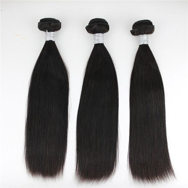 Brazilian Human hair extension Straight 22+24+26+28in Stock