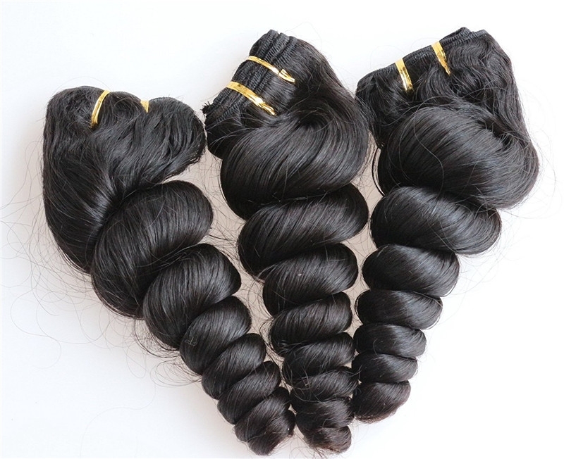 Human Hair Fashion Hair Extensions Cost Pretty Hair Weave Sewn in Hair Extensions Spring Curl