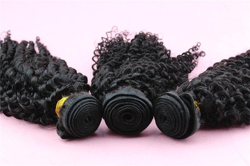 Indian Hair Curly Hair Weave Wholesale Human Hair Thick Hair Extension