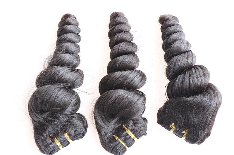 Human Hair Fashion Hair Extensions Cost Pretty Hair Weave Sewn in Hair Extensions Spring Curl