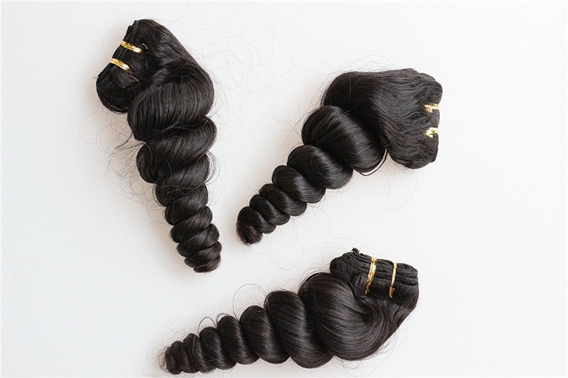 Human Hair Fashion Hair Extensions Cost Pretty Hair Weave Sewn in Hair Extensions Spring Curl