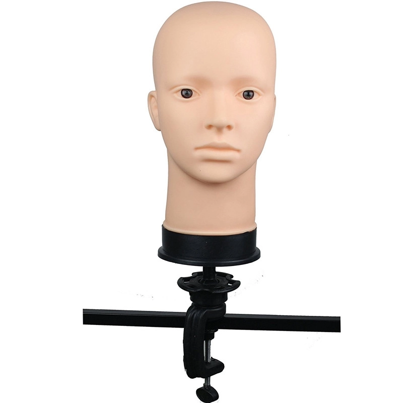 Soft Viny Manikin Head Multi-purpose with C clamp