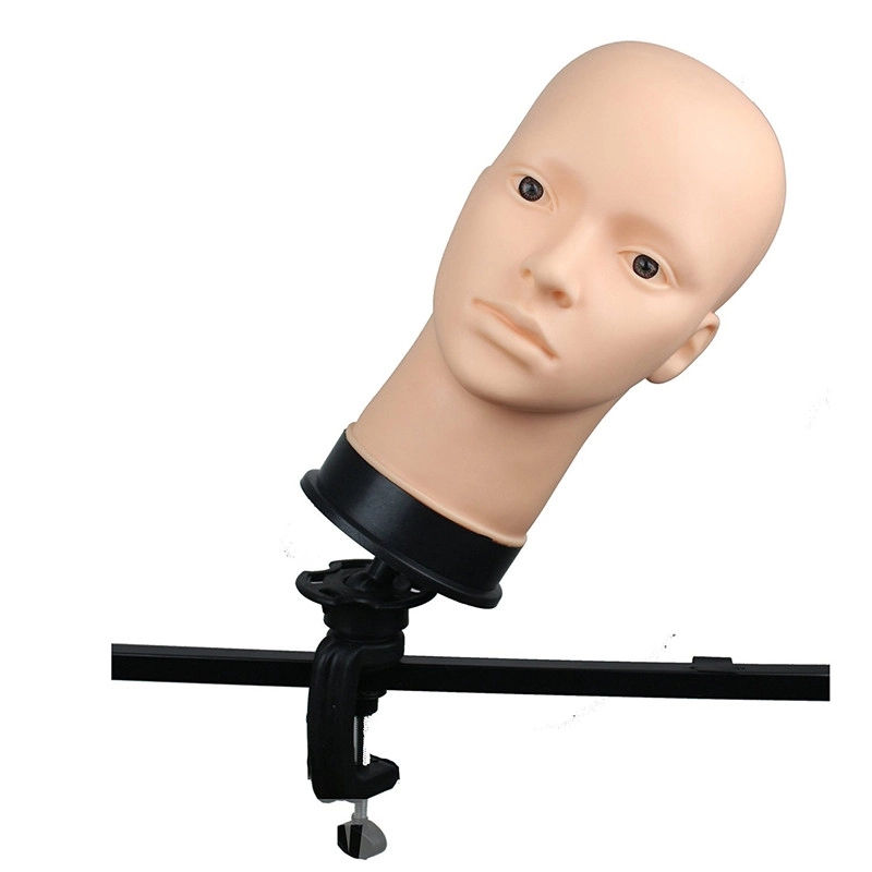 Soft Viny Manikin Head Multi-purpose with C clamp