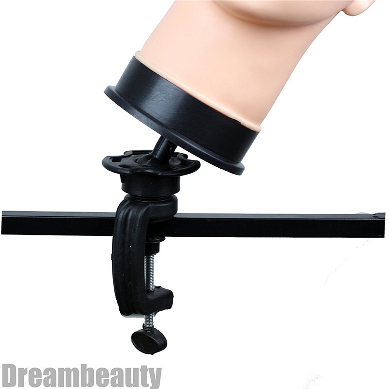 Soft Viny Manikin Head Multi-purpose with C clamp