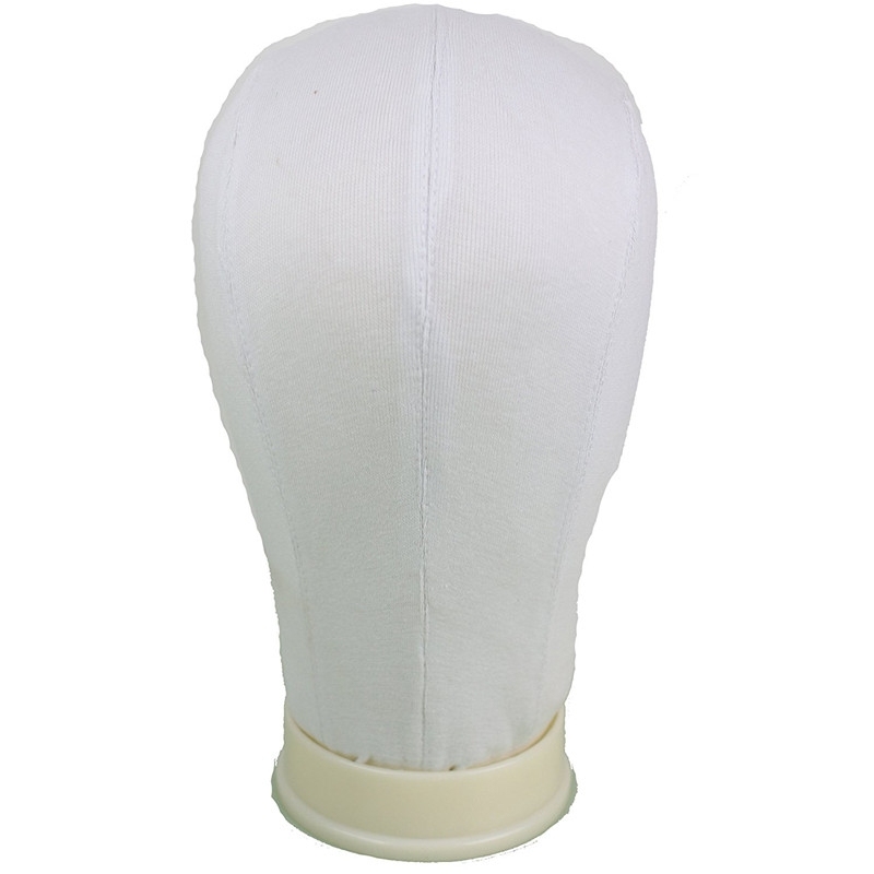 Mannequin Canvas Head for Making Wig 3Sizes (Large-23.5inch)