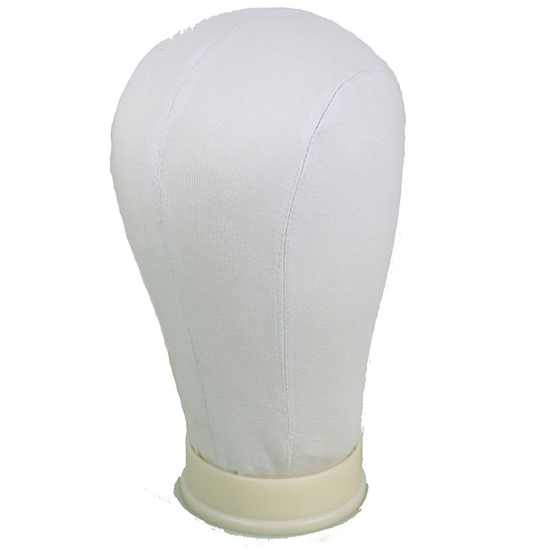 Mannequin Canvas Head for Making Wig 3Sizes (Large-23.5inch)