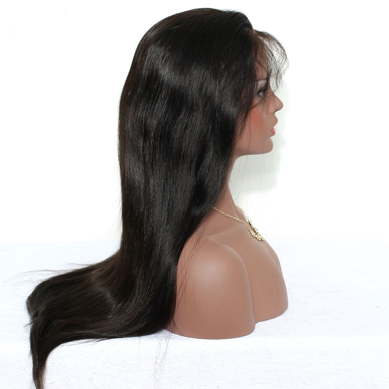 Lace Front Wigs 250% Density Lace Front Human Hair Wigs For Black Women 8A Silky Straight