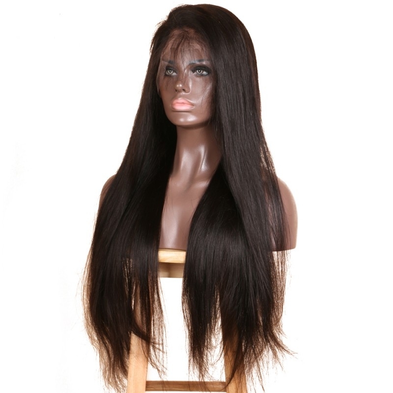 Full lace wig 8A Grade Full Lace Human Hair Wigs Malaysian silky straigh for Black Women