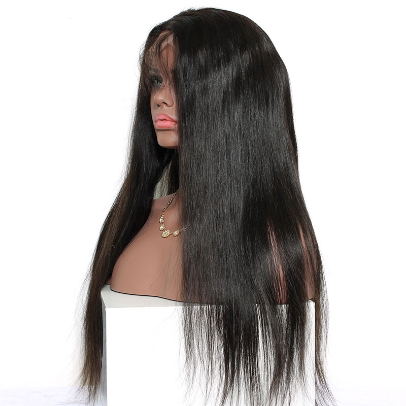 Lace Front Wigs 250% Density Lace Front Human Hair Wigs For Black Women 8A Silky Straight