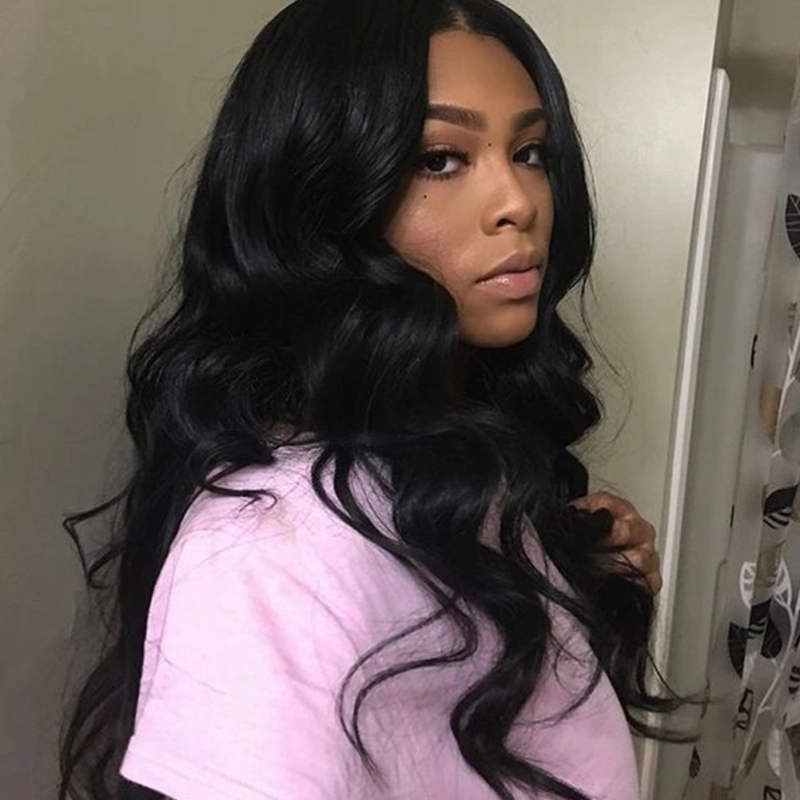 13x6 Lace Frontal Wig Brazilian Human Hair Wigs Body Wave 130% Density Lace Front Wigs For Black Women With Baby Hair Pre Plucked Natural Hairline