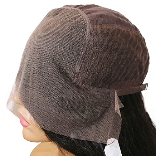 Hair Brazilian Silky Straight Human Hair Full Lace Wigs with Baby Hair 13X6 Lace Front Wigs for Black Women Pre Plucked Hairline