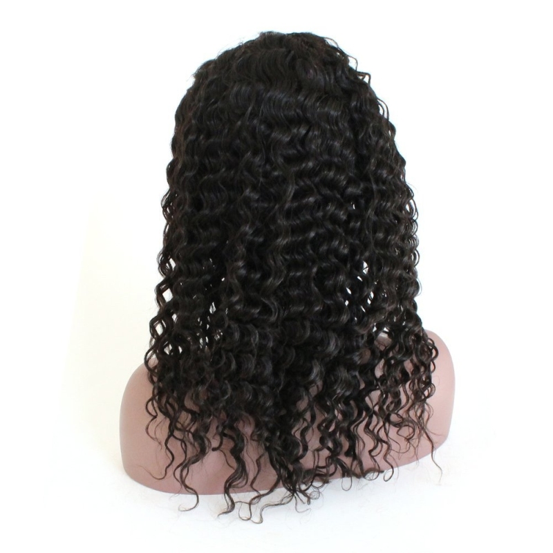 Pre Plucked 13x6inch Deep Part 150% Density Deep Wave Lace Front Human Hair Wigs With Baby Hair For Black Women Brazilian Remy Hair Wigs