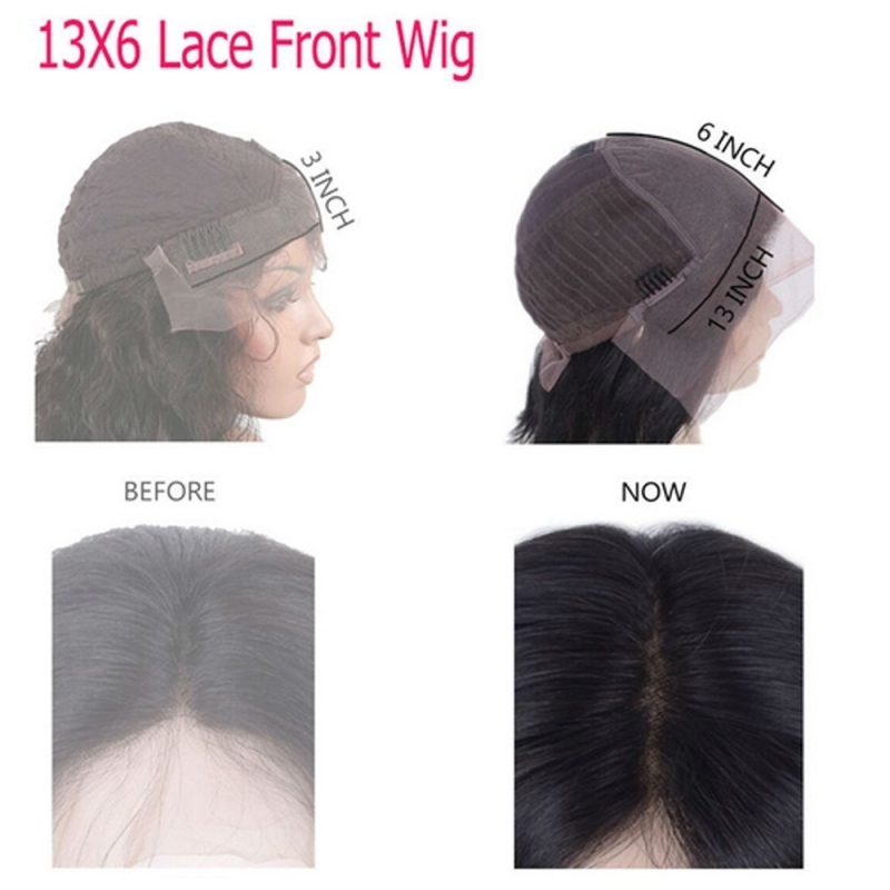 Kinky Curly Brazilian Lace Frontal Wig With Baby Hairs 13x6 Lace Frontal Best Human Curly Deep Part Glueless Lace Front Wigs Remy Hair 130 Density