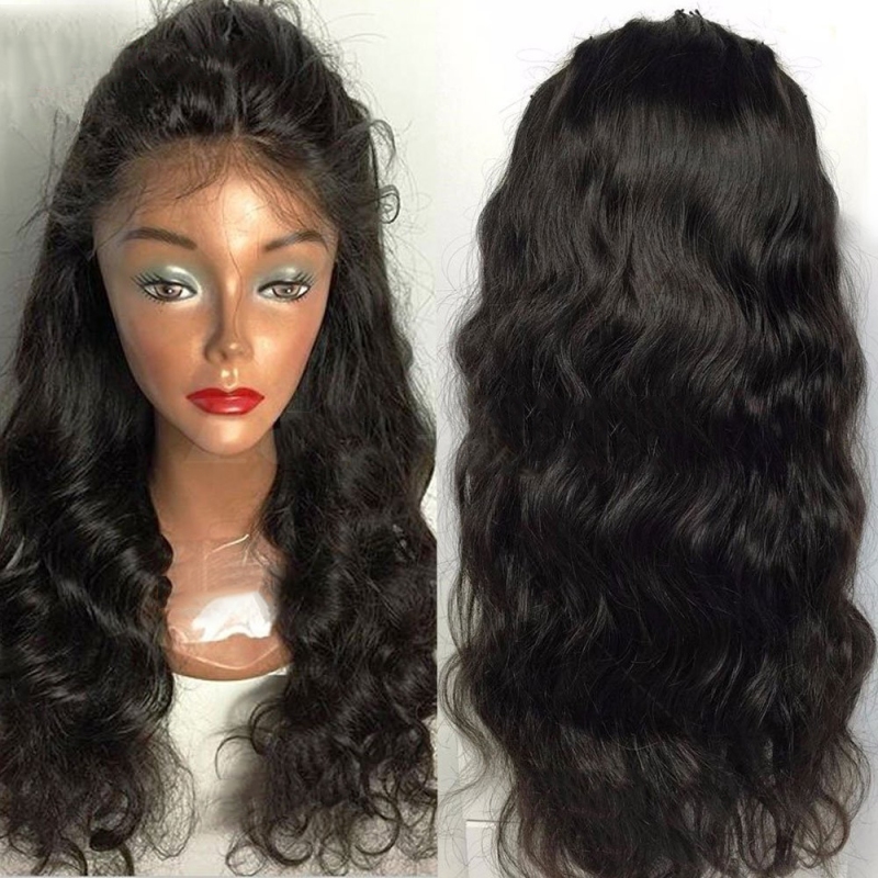 Human Hair Wigs Body Wave 13x6 Lace Front Wig Deep Part Brazilian Human Hair Lace Wigs For Black Women Natural Color