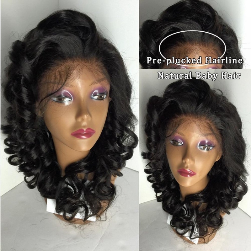 Pre Plucked 13x6 Lace Front Human Hair Wigs 150% Density Loose Wave Brazilian Human Hair Glueless Lace Front Wigs Human Hair