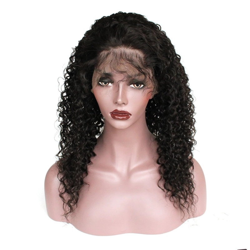 Pre Plucked 13x6inch Deep Part 150% Density Deep Curly Lace Front Human Hair Wigs With Baby Hair For Black Women Brazilian Remy Hair Curly Wigs