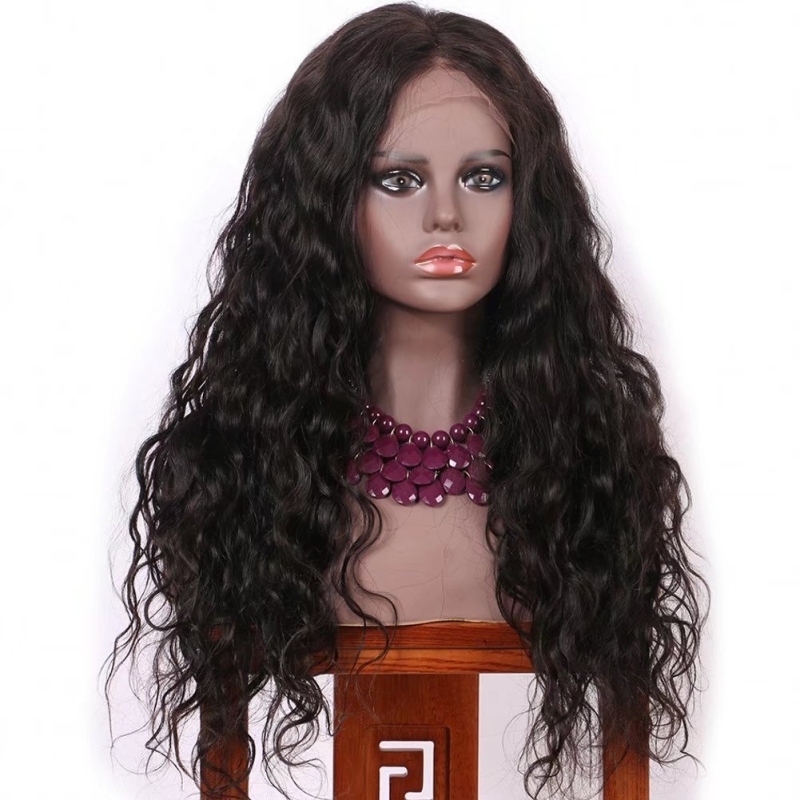 Pre Plucked Wavy Human Hair Wigs for Black Women 13X6 Deep Part Lace Front Brazilian Hair Wigs with Baby Hair Pre Plucked Wigs