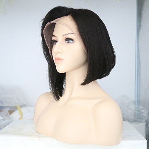 150% Density Brazilian Straight Human Hair Bob Wig Unprocessed Short Human Hair Lace Front Wigs 13x6 Lace Frontal for Black Women