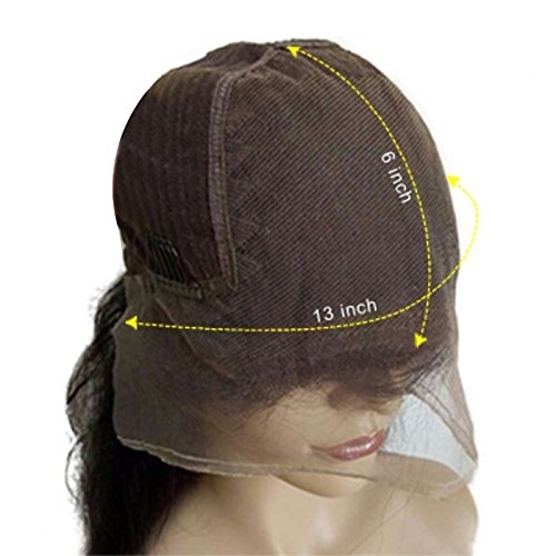 130% Density Deep Curly 13x6 Lace Frontal Wig Brazilian Human Hair Wigs Pre Plucked Lace Front Human Hair Wigs For Black Women With Baby Hair Natural