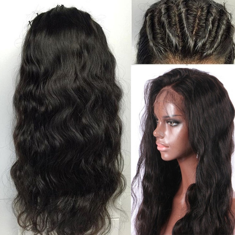 Body Wave Pre Plucked 13x6 Long Space Lace Front Human Hair Wigs With Baby Hair Peruvian Human Hair Wigs For Black Women