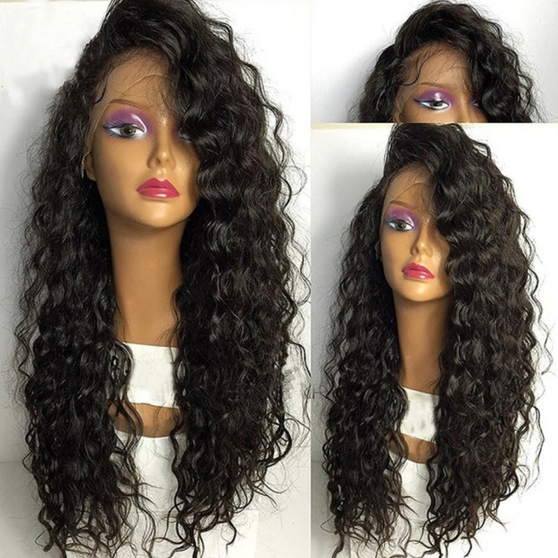 8A Brazilian 13X6 Lace Front Wigs Wet Water Wave Lace Front Human Hair Wigs Human Hair 150% density Top Lace Wigs Black Women