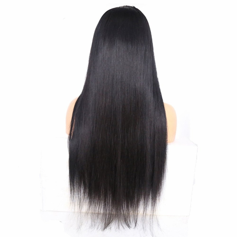 Deep Part Lace Front Wigs 13X6 Silky Straight Lace Front Human Hair Wigs Brazilian Wig Glueless Full Lace Wigs Bleached Knots for Black Women