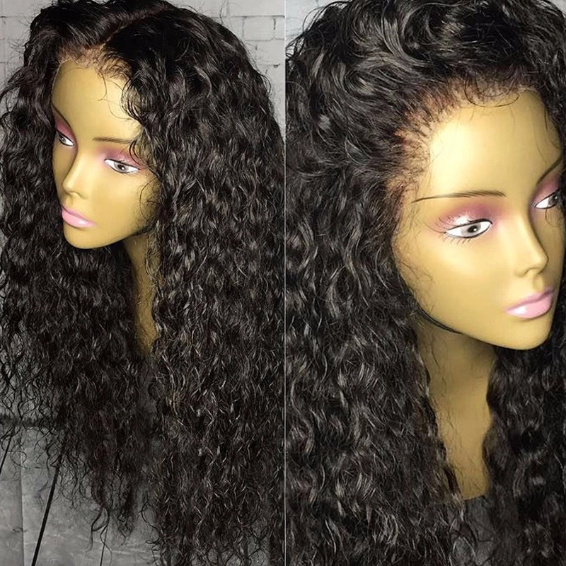 Lace Front Wigs 150% Density Human Hair Wigs for Black Women Curly Remy Hair Wigs 13x6 Full Lace Frontal Wigs with Baby Hair Pre Plucked