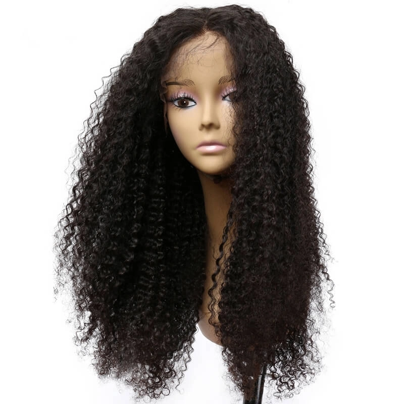 Lace Front Wig With Natural Baby Hair Pre Plucked Bleached Knots Glueless Lace Wig 250% Density Natural Hair Line For Women