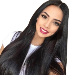 Lace Front Wigs 250% Density Lace Front Human Hair Wigs For Black Women 8A Silky Straight