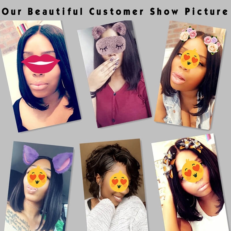 Middle Part Silky Straight Human Hair 13X6 Lace Front Wigs Natural Color Hidden Knots Pre Plucked