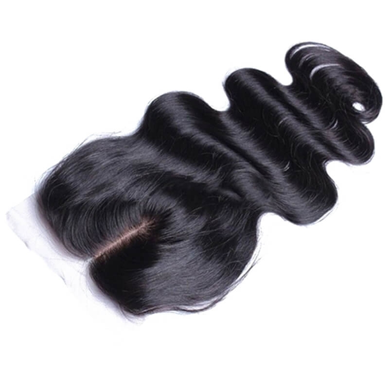 Lace Closures In Beauty Supply Stores Body Wave Brazilian Remy Hair Silk Base Top Lace Closure 4x4inches Natural Color