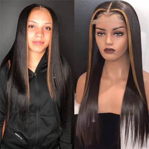 Lace Front Wigs On Sale Human Hair Loose Wave Bleached Knots Color 1B