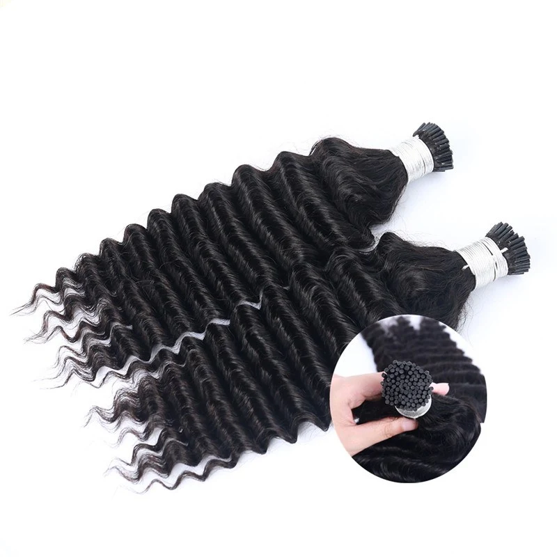 Christmas Hair I Tip Kinky Curly I Tip Extensions Hair Extensions I Tip