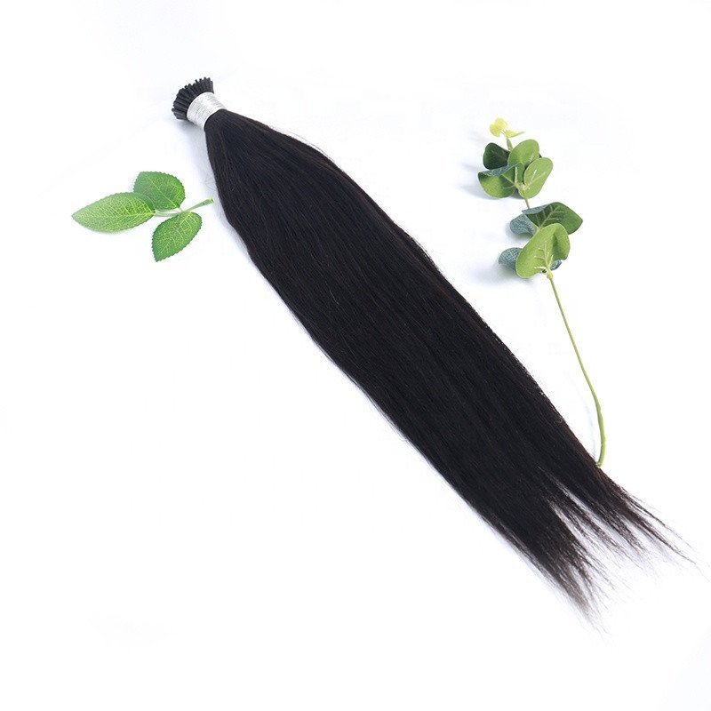 Brazilian Hair I Tip 20 Inches  Straight Color  Virgin Cuticle Aligned Hair I Tip  Hair  Extension