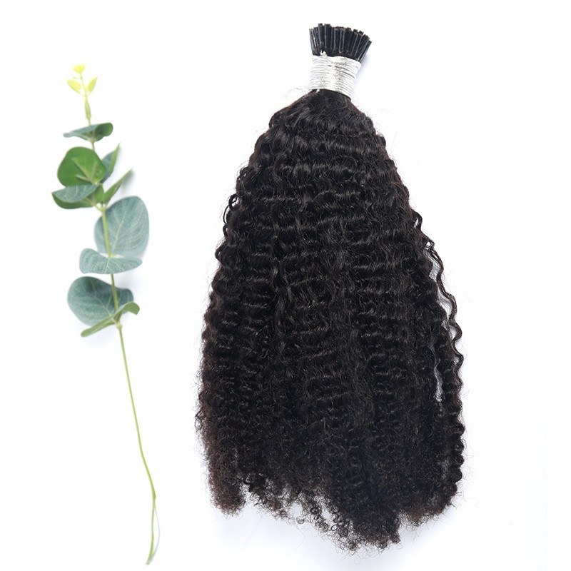 I Tip Afro Kinky Curly 4B 4C Kinky Curly I Tip Extensions I Tip Kinky Curly Hair Extensions