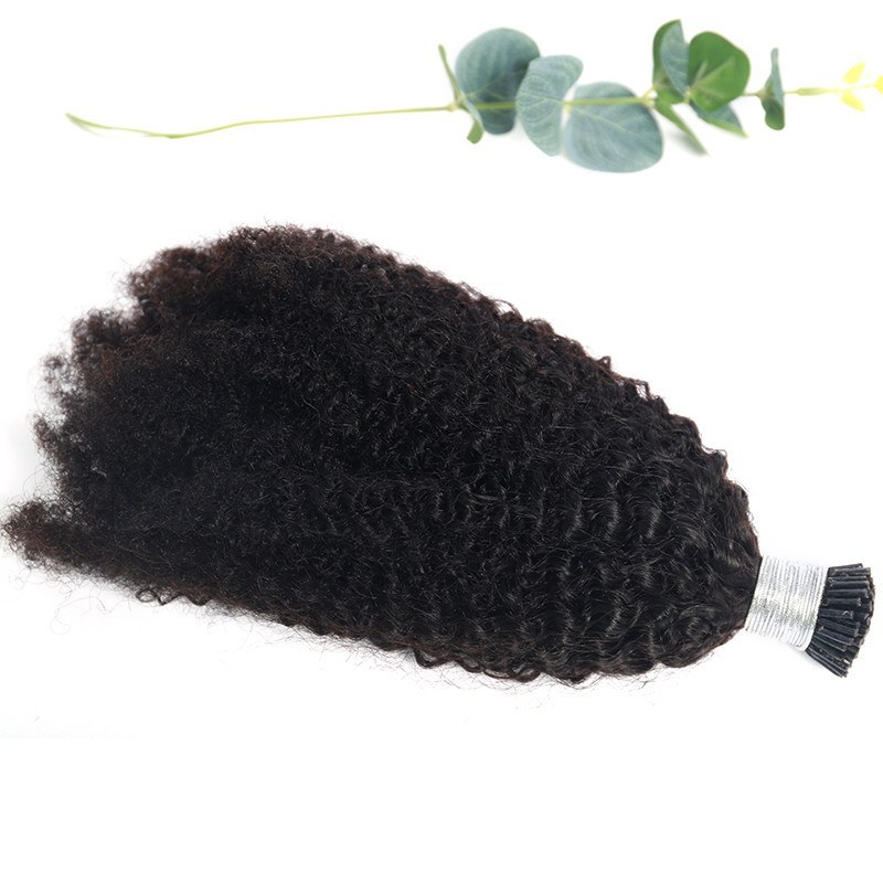 I Tip Afro Kinky Curly 4B 4C Kinky Curly I Tip Extensions I Tip Kinky Curly Hair Extensions