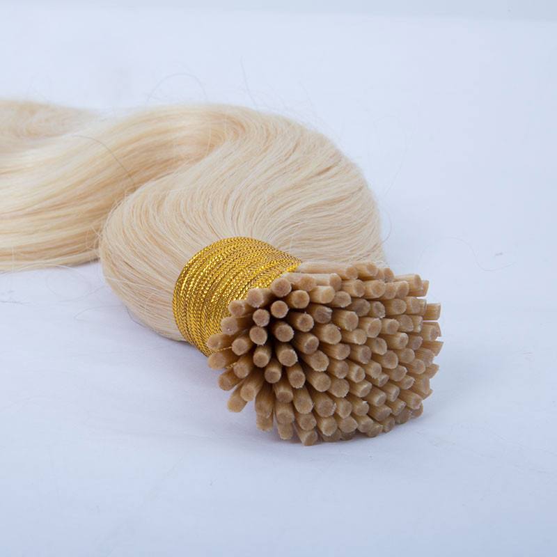 613 Blonde Body Wave Human Hair I Tip Microlinks Hair Extension Brazilian Virgin Hair Bulk I Tip Hair Extensions Pwigs