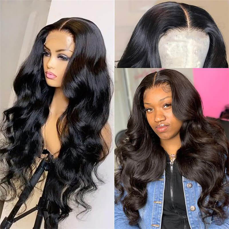 Body Wave HD Swiss Transparent Lace Wigs Brazilian Lace Front Wigs Undetected Lace Wigs Match All Skin Colors