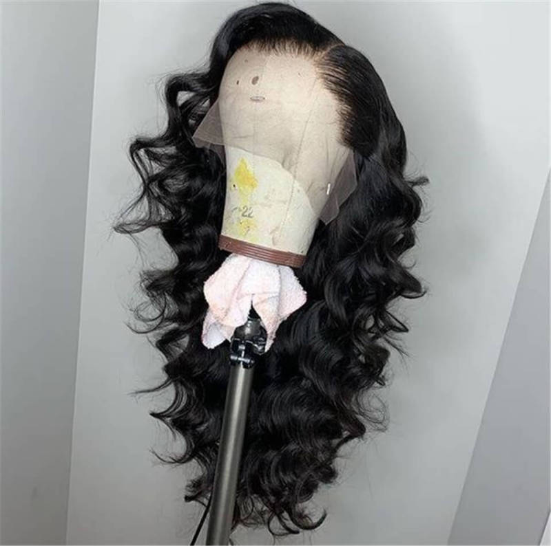 Loose Wave Invisible HD Transparent Lace Front Human Hair Wigs Brazilian Human Hair Remy Lace Frontal Wig Pre-Plucked Closure Wig for Women